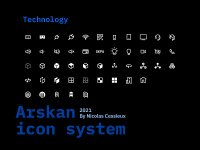 Arskan UI icon set