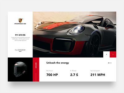 Porsche UI Design