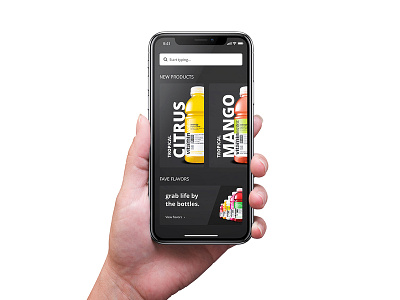 Vitamin Water Concept App