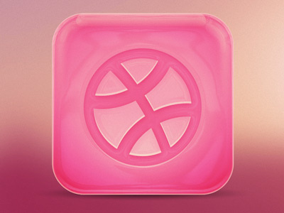 Dribbble debut dribbble icon ios iphone