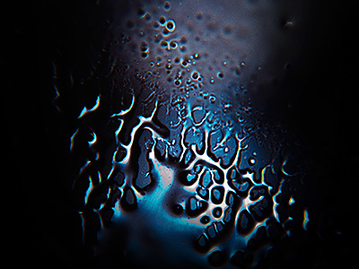 The Beginning of it all - Infection blue drops infection macro mood nikon photo photograph photography sharp splash water