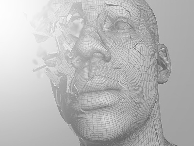 [wip_03] porcelain 3d effect face head porcelain shatter sim simulation vfx visual effects