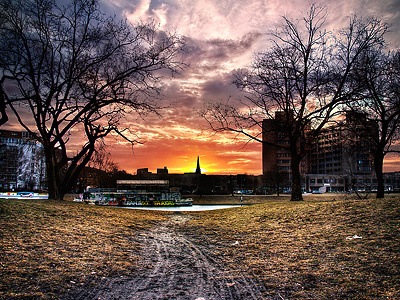 MDH HDRi II foto hdr high dynamic range imagery nature park photography sunset