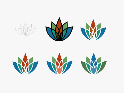 Logo Design for Gardening App branding design flower garden illustration leaves logo ui vector web