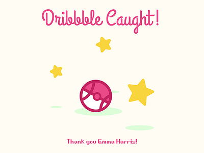 Dribble Caught debut dribbble first shot pokeball