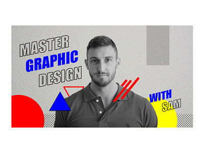 YouTube Thumbnail - Masterclass design graphic design youtube