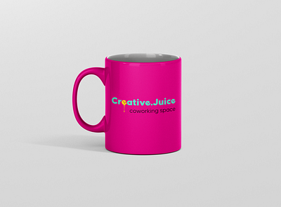 Creative.Juice Mug - Pink graphic design