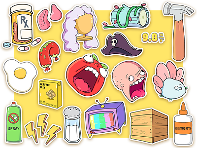 Stickers game stickers