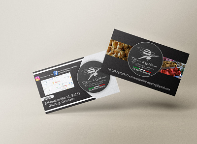 Restaurants Business Card 3d branding business card business identity card card design company card design designer employee card graphic design identity card illustration logo motion graphics restaurants security crad typography vector