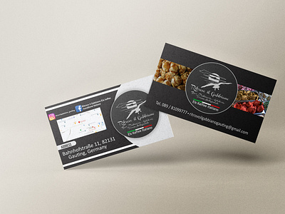 Restaurants Business Card