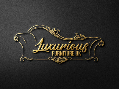 Luxury Furniture Logo Design branding business card design graphic design illustration logo logo design ui ux vector