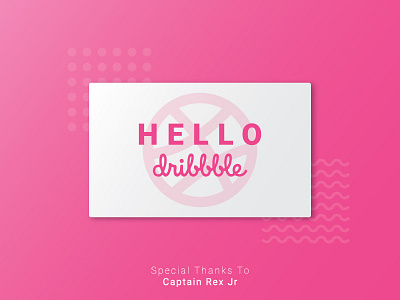 First Shot on Dribbble