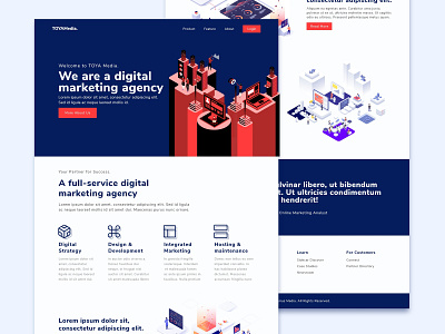 Landing Page Digital Marketing Agency