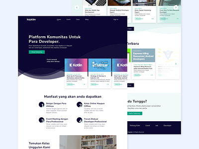 Kopidev Forum UI Design app branding design developer flat forum freelance minimalist modern startup ui uiux ux web wordpress