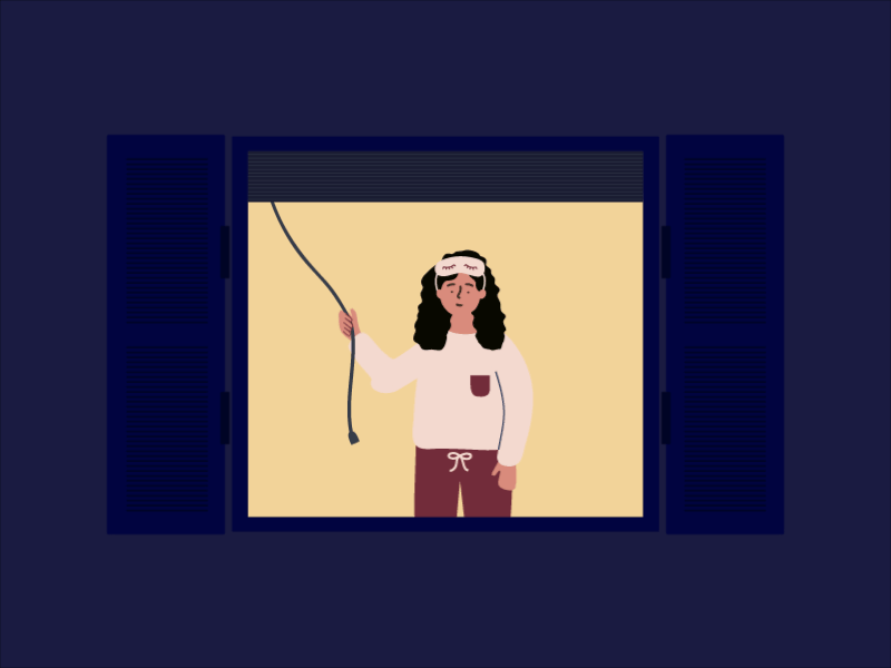 Goodnight World by Joyce on Dribbble