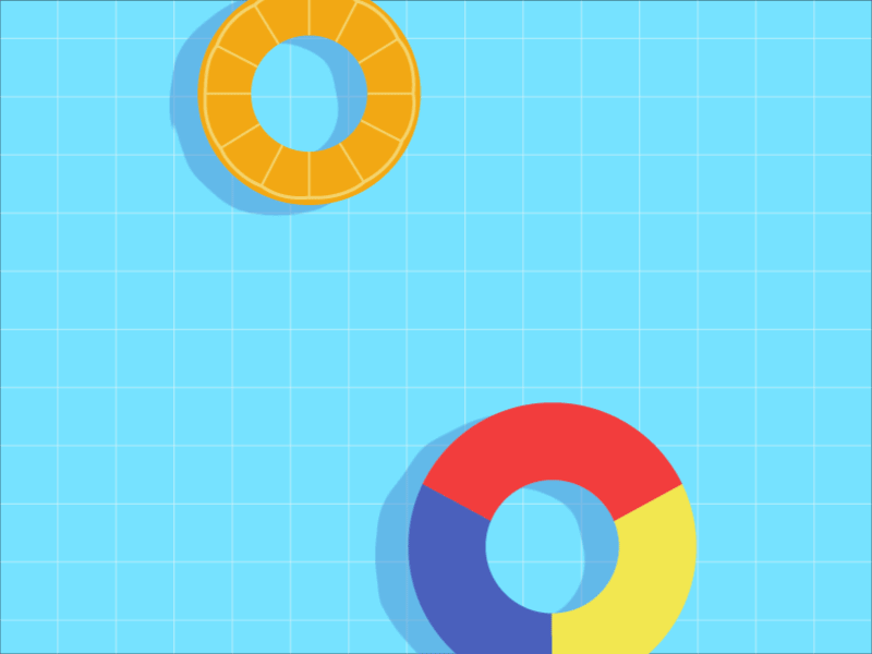 Pool Daze Pt. 2 by Joyce on Dribbble