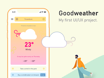 Goodweather | UX/UI case study