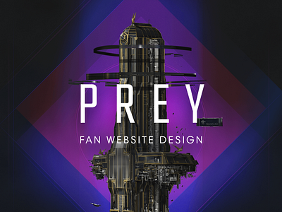 UI/UX Fan Website – Prey (2017) Video Game