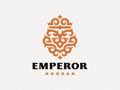 Emperor hookah leo lion logo