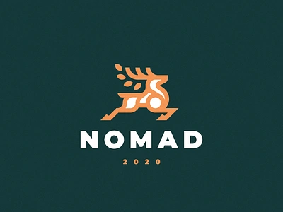 Nomad deer logo