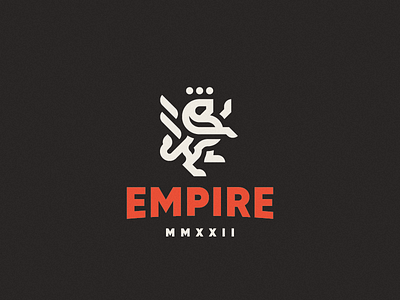 Empire concept leo lion logo
