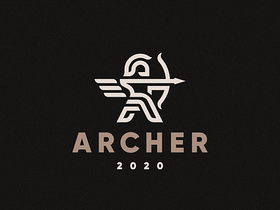 Archer archer concept logo