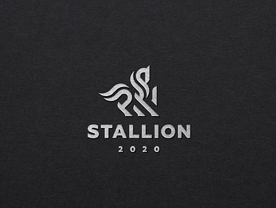 Stallion concept horse logo stallion
