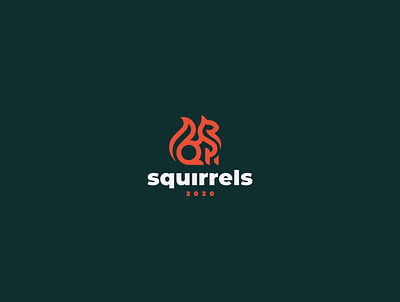 Squirrel logo squirrel