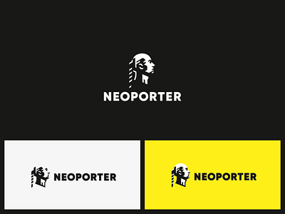 NEOPORTER concept head logo