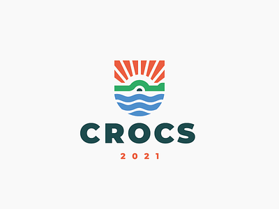 Crocs croc crocodile logo