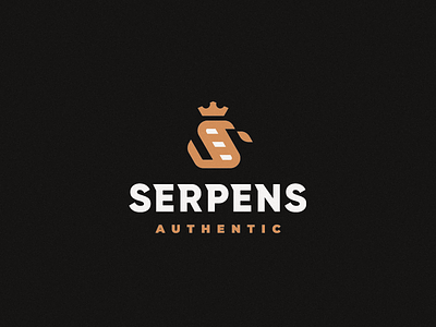Serpens logo serpent snake
