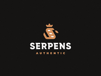 Serpens logo serpent snake