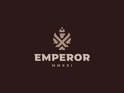 Emperor bird eagle logo