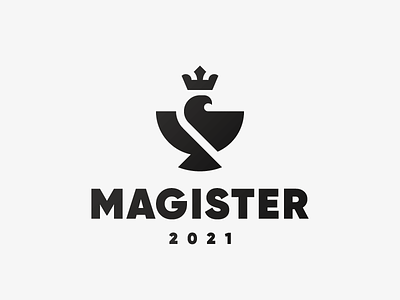 Magister bird eagle logo