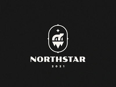 Northstar bear logo polar bear