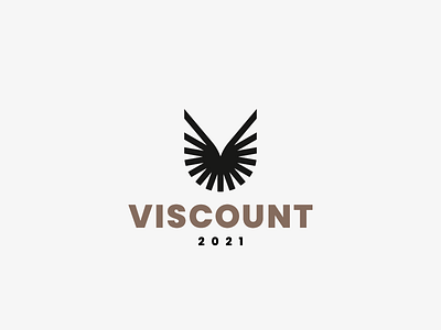 Viscount bird eagle logo