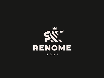 Renome leo lion logo