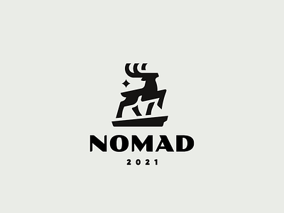 Nomad deer logo