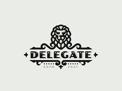 Delegate lion logo