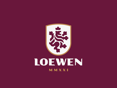 Loewen crest lion logo