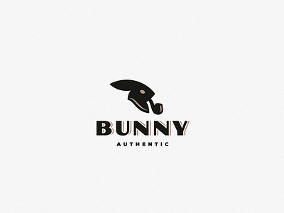 Bunny bunny logo rabbit