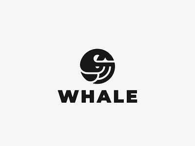 Whale logo whale