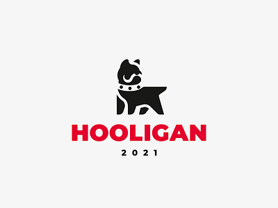 Hooligan dog logo
