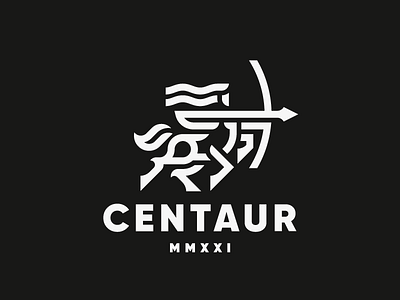 Centaur V.2 centaur horse logo