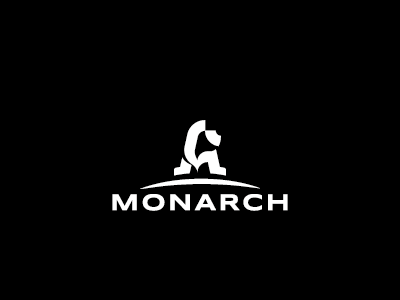 Monarch lion logo monarch