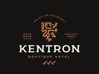 Kentron leo lion logo