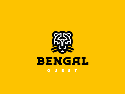 Bengal bengal logo quest tiger