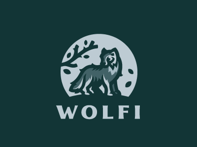 Wolfi logo wolf wolfi