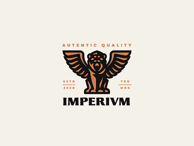 Imperivm concept gryphon leo lion logo