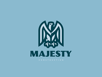 Majesty bird eagle falcon hawk logo
